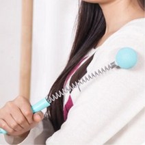 어깨 뭉친근육 마사지용 마사지스틱 2p 맛사지기 뒷목, 블루