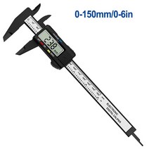 디지털캘리퍼스 정밀측정자 디지털 버니어 캘리퍼스 LCD 전자 고도계 마이크로 미터 측정 도구 플라스틱 눈, 01 0-150mm
