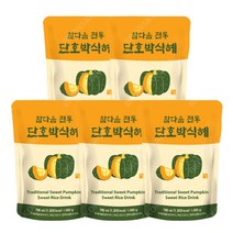 참다음 전통 단호박식혜 790ml X 5개 희석음료 찜질방 원액
