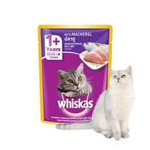 위스카스 고양이 주식 파우치 고등어, 12개