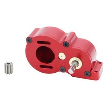 1/10 LCG 섀시 키트 RC 트랙 액슬 SCX10 I II III TRX4 카프라 1.9 UTB 업그레이드 부품 모든 금속 변속기 기어 박스, gearbox Red-A