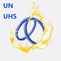 폴리우레탄 오일 씰 유압 씰링 링 유형 유형 실린더 유압 로드 샤프트 피스톤 씰 고무 링, uhs 85x100x9 (5개)