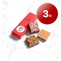 la maison du chocolat 라메종뒤쇼콜라 프랑스 정통 수제 명품 크리스피 밀크 다크 초콜릿 스퀘어 3종 230g Squares chocolates, 3팩