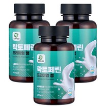건강수비대 락토페린 프리미엄 정, 60정, 3통