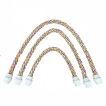 구딘 앵무새 장난감&새장용품, 리프페럿 03372 알록 면 횟대-소