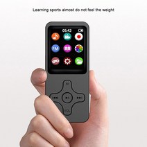 전문 스테레오 음악 MP3 플레이어 HD 호환 무손실 DAC 디코딩 스포츠 워크맨 미니 MP4 FM/전자 책/VCR/최대 64G 지원