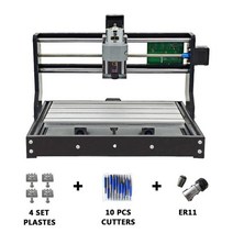 CNC조각기 각인기CNC 3018 프로 GRBL DIY 3 축 pcb 밀링 머신 우드 라우터 레이저 조각은 오프라인으로 작, 01 standard_02 1inch offline