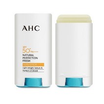 AHC 2021년 신제품 내추럴 퍼펙션 프레쉬 선스틱 17g (SPF 50+), 17g 4개 (프레쉬 흰색)