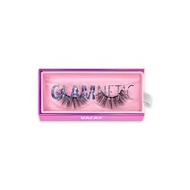 [해외정품] GLAMNETIC Vacay Magnetic False Eyelashes, Black