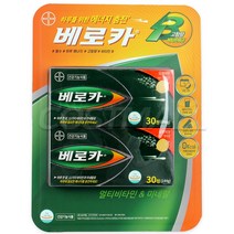 바이엘 베로카 30정x2개 발포형 멀티비타민 미네랄 코스트코, 30정, 2개