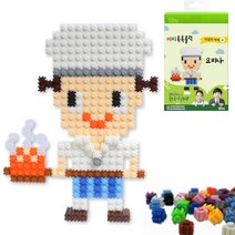 이지 툭툭블럭 직업시리즈4-요리사 나노블럭/미니블럭