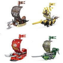 A 해적선만들기블럭 조립블럭 레고호환 미니레고