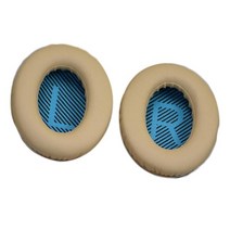 보청기 악세서리 보청기 배터리 qc35 이어 패드 교체 부품quietcomfort 35 ii 교체용 이어 패드 쿠션 액세서리 bose qc 35 iiqc 35와 호환 가능, 베이지 블루 매트 lr