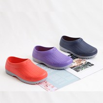준디자인 여성 안전화 작업화 주방화 조리화 방수화 운동화 PVC 슬리퍼 안전 작업 신발 위생화