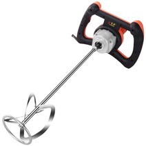 몰탈시멘트 산업용 혼합 드릴 전동 배합기 콘크리트 믹서, 스티어링휠고급모델50아연도금S로드, 스티어링휠 모델+50 아연도금 S로드