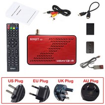 멀티 셋톱박스 Koqit U2 DVB S2 수신기 위성 tv 수신기 위성 수신기 파인더 인터넷 DVB-S2 iPTV 디코더 iks, 03 U2 Only_03 영국 플러그