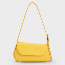 CHARLESKEITH PETRA 페트라 아시메트리컬 프론트 플랩 백 (YELLOW)