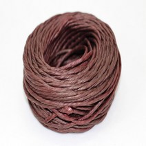 지끈나라 친환경 칼라지끈(4mm40m), 진밤색