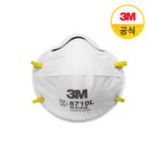 3M 8710L 2급 방진 마스크 산업용 작업용 분진 미스트 안전 목재 금속, 8710L (1매입)
