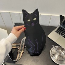 묘먀미 검은고양이 독특한 키치 크로스백 Z0223