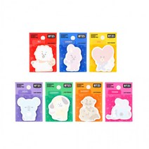 D 포스트잇 떡메모지 BT21 스탠드점착메모1탄, 쿠키