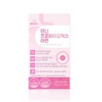웰빙곳간 질 유래 특허 여성 유산균 이너 프로바이오틱스 아연, 30포, 10개