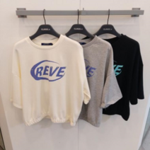 [엔터식스]클라이드엔 여성 크롭 REVE 티셔츠FLBTS779F