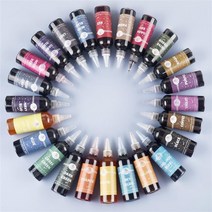 100ml 패브릭 섬유 원스텝 타이다이 키트 diy 디자인 안전 염료 액체 착색제 염료, 06-100ml