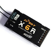 드론 안테나 부품 조종 FrSky-X6R 2.4G 16CH SBUS 수신기 PCB 안테나 Taranis X9D Jumper RC 드론용 스마, 한개옵션0