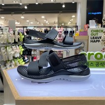 크록스 라이트라이드360 샌들 우먼 블랙 !! 206711-02G