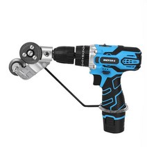 전기드릴 철판 절단기 전동 판금 금속 컷팅기 드릴용 슬라이딩 각도 절단, A타입절단기