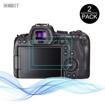 해외 캐논 EOS R6 R5 R3 R 90D 디지털 카메라 LCD 안티 스크래치 방수 필름에 대 한 2pcs 2.5d 9H 지우기, EOS RP, One Size
