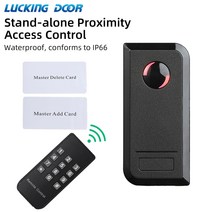 nfc도어락 상가도어락 12V IP66 방수 독립 실행 형 액세스 제어 시스템 컨버터블 RFID 125KHz EM 근접 식, 한개옵션0