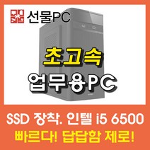 고급형 사무용 중고컴퓨터 최적화 속시원한속도 i5 쿼드코어 사양, i5 6500/내장그래픽