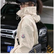 FANSYLI 돌격복 패션 후드 등산 점퍼 캐주얼 루즈핏 더블 집업 점퍼 스탠드카라 카고 점퍼 여성 봄가을 야구복 코트 X8A24
