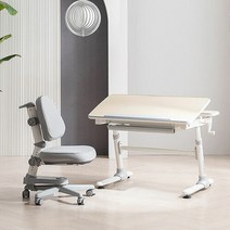 위드그로우 아이비 2.0 높이각도조절 책상+지니의자 Y302S SET, 책상핑크+의자그린+의자커버퍼플