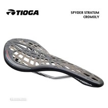 Tioga SPYDER STRATUM MTB 산악 자전거 안장: CROMOLY RAIL