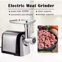 민서기 민찌기 소세지메이커 고기그라인더 새로운 2023 in Meat Grinder 헤비 듀티 스테인레스 스틸 쵸퍼, 한개옵션0