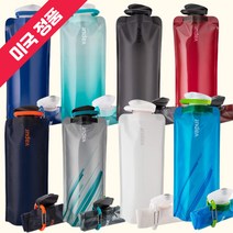 LifeStraw 라이프스트로우 고 워터필터 보틀 1L 블루 2단계필터 빨대 물통 하이킹 백패킹 여행 등산 휴대용 물병, Blue