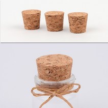 코르크 마개 3p 유리병 2.5cm