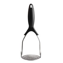 Stainless Steel Potato Masher Potatoes Mud Pressure Machine Ricer Fruit Vegetable Tools Kitchen, Silver