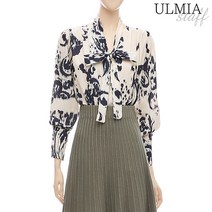 [율미아스탭] 랩스타일나염블라우스_SKF1BL5151