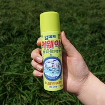 킬파프 모기약 진드기 기피제 어웨이 캠핑 휴대용 에어졸, 200ml, 2개