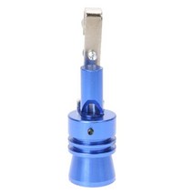 가변배기 배기팁 자동차배기 머플러튜닝 자동차배기튜닝 배기부품 size xl universal car turbo sound whistle muffler 배기 파이프, 푸른