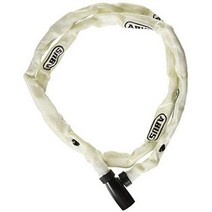 일본직발송 9. 아부스(ABUS) [일본정품] ABUS (아부스) 2 000엔대 최강!! 신뢰의 독일 브랜드 자전거 체인, One Size_화이트, One Size_화이트, 화이트