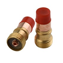 용접 플라즈마 노즐 2.4mm 액세서리 18 개 세라믹 소모품 키트 납땜 스터 비 렌즈 TIG 열 컵 포함, 한개옵션0