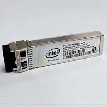 네트워크 커넥터 광섬유 UPC INTEL E10GSFPSR FTLX8571D3BCV-IT SFP + SR 10G/1G E65689-001 0Y3KJN X710X5, 한개옵션0