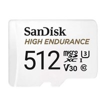 샌디스크 블랙박스 마이크로SD SDSQQNR-256G, 512GB