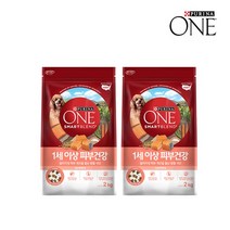 퓨리나 원 1세이상 피부건강 2kg 2개, 없음