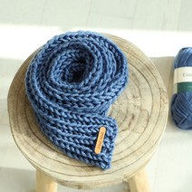 [바보사랑] [10+1] 쁘띠목도리뜨기, 색상:17(베이지)